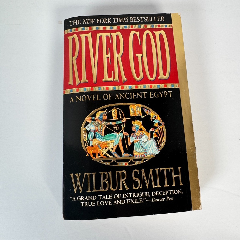 River God A Novel of Ancient Egypt Wilbur Smith 1993 Paperback Historical Book